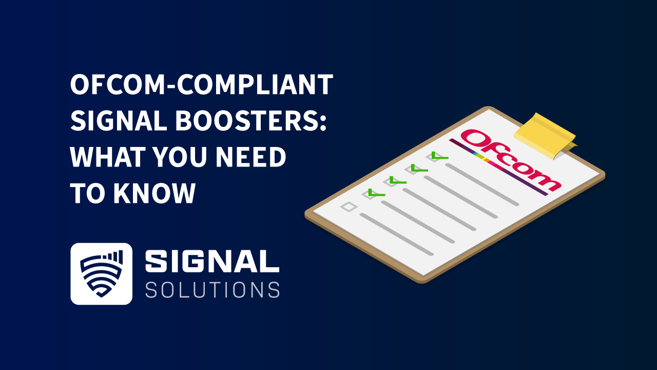 Ofcom-compliant signal boosters